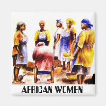 FEMMES AFRICAINES AU NIGÉRIA MAGNETS