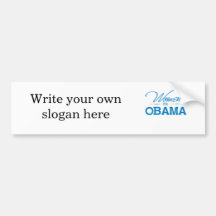 Femmes pour Obama Autocollant Pour Voiture
