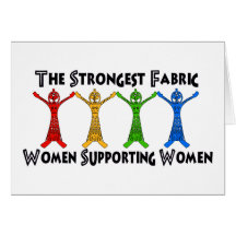 Femmes soutenant des femmes cartes