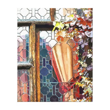 FENÊTRE VICTORIENNE IMPRESSIONS SUR TOILE