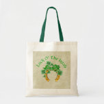 Fer à cheval et shamrocks irlandais chanceux sacs