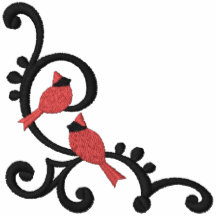 Fer travaillé et cardinaux