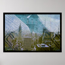 Fermeture éclair de Nyc Posters