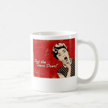 Fermez l'entrée principale, tasse de visage d'aman