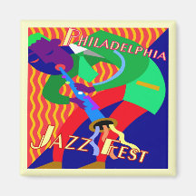 Fest de jazz de Philadelphie Magnets