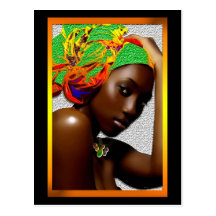 Festival africain cartes postales