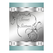 Fête d'anniversaire argentée bleue turquoise du bo bristol
