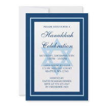 Fête de vacances bleue de Hanoucca d'étoile de Dav
