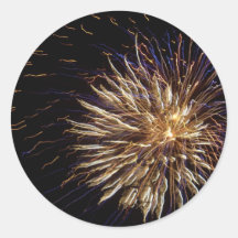 feu d'artifice autocollants