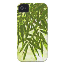 Feuille en bambou coques iPhone 4 Case-Mate