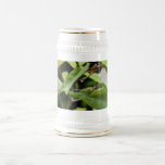 Feuille humide vert Stein Mug À Café