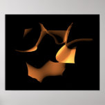 Feuilles dans le vent affiches