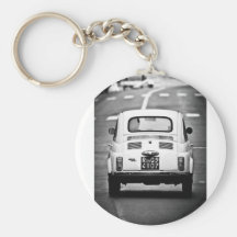 Fiat 500 à Rome Porte-clefs