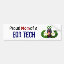 Fier, technologie d'EOD, maman d'EOD Autocollants Pour Voiture