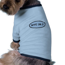 fierté 2,0 du nyc 26,2 vêtements pour chien