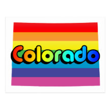 fierté du Colorado Carte Postale