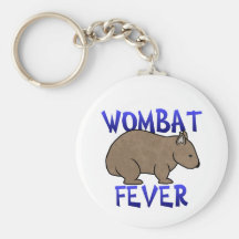 Fièvre II de wombat Porte-clefs