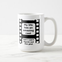 Figure la tasse drôle de complot