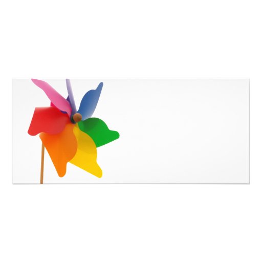 fileur coloré par arc-en-ciel modèle de carte double