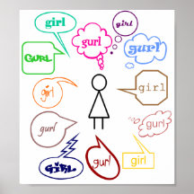 FILLE ! Affiche