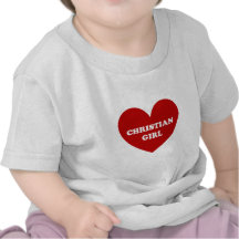 Fille chrétienne t-shirt