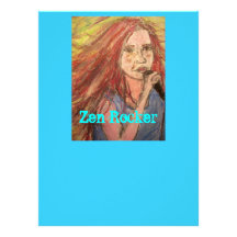 Fille de balancier de zen invitations personnalisables