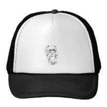 Fille de Goth Casquette