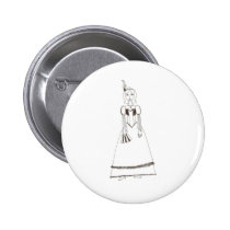 Fille de scène badges publicitaires