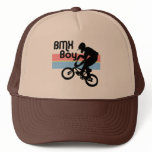 Fille du garçon de BMX/BMX
