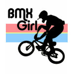 Fille du garçon de BMX/BMX