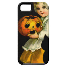 Fille et chat noir coque Case-Mate iPhone 5