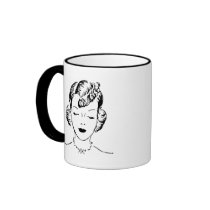 Fille vintage