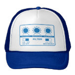 Filtre sur le casquette bleu de camionneur
