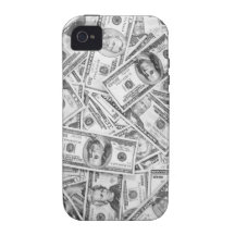 Finances des dollars d'argent coques vibe iPhone 4