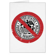 Finissez le libertaire de Fed Federal Reserve cartes