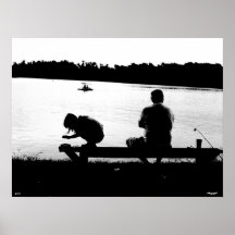 Fishin avec le grand-papa posters