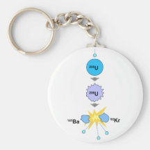 Fission nucléaire porte-clef