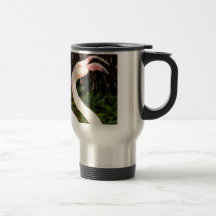 Flamant rose tasse