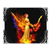 Flamme éternelle faire-part personnalisés