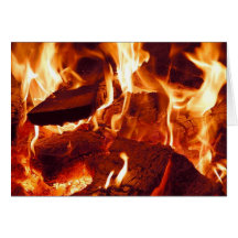 Flammes du feu cartes