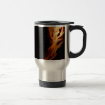 Flammes encadrées tasses