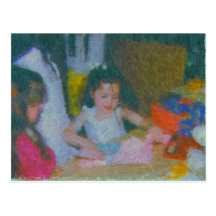 fleur 4goodbirthday_Painting de citron Carte Postale