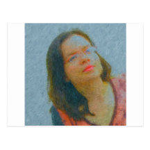fleur 5naturalface_Painting de citron Carte Postale