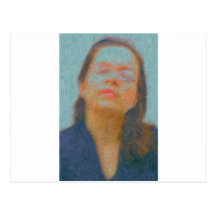 fleur 7sunbasking_Painting de citron Cartes Postales