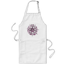 Fleur de l'amour (henné) (rose) tabliers