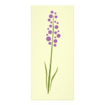 Fleur de lavande double cartes customisées