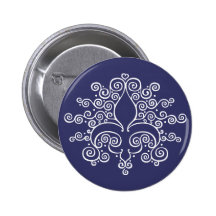 Fleur De Lines Pin's Avec Agrafe