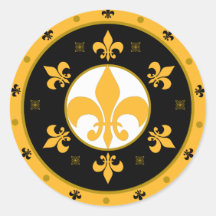 fleur de lis adhésif