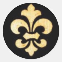 Fleur de lis autocollants