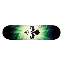 Fleur de lis ; Cool Skateboard Customisable